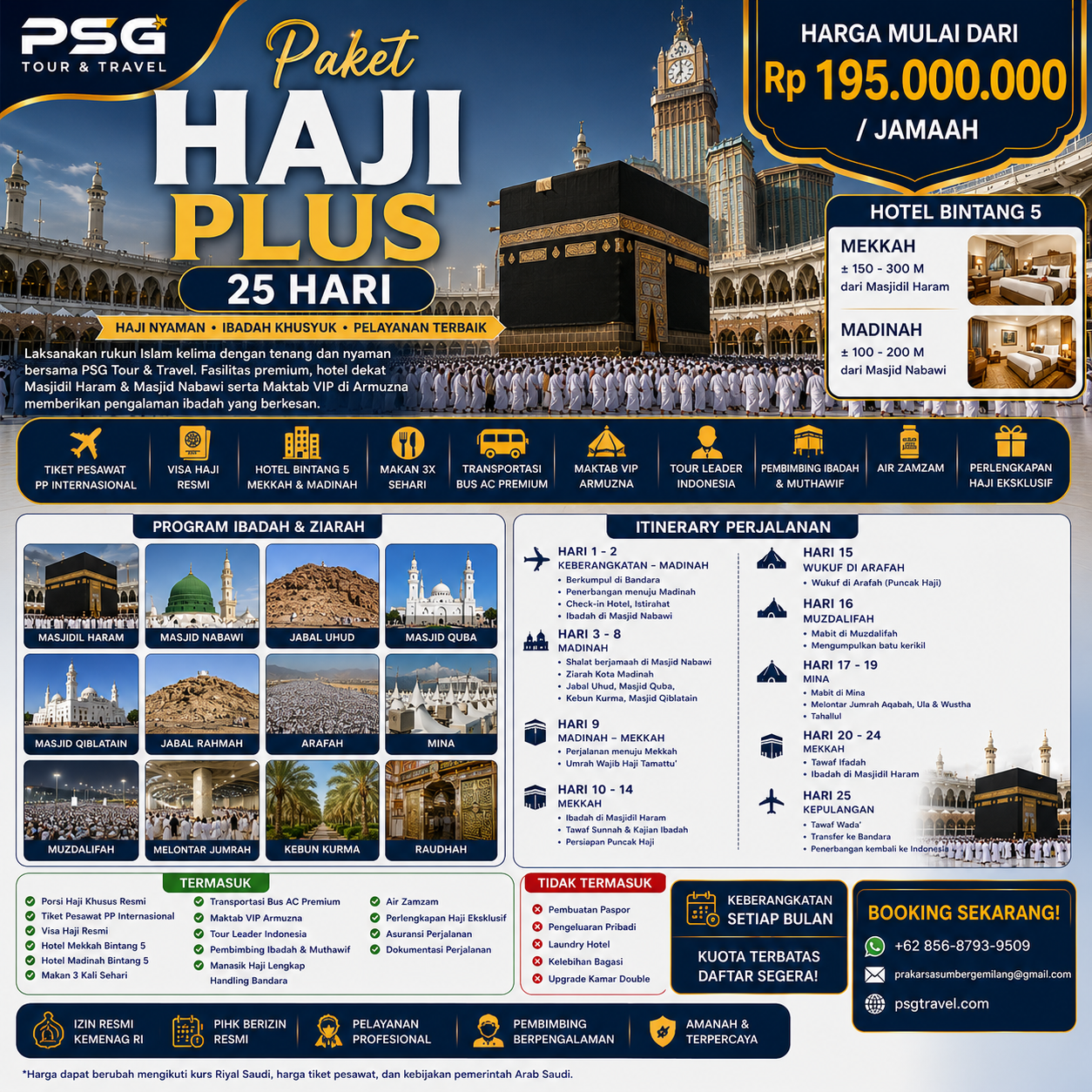 Paket Haji Plus (ONH Plus)