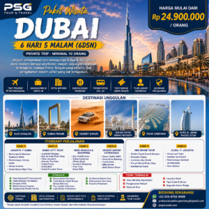Paket Wisata Dubai 6D5N